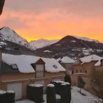 Lägenhet 2pers, Superbe Vue Montagne, Expose Sud, Tres Calme, Parking, 5mns A Pied Du Centre