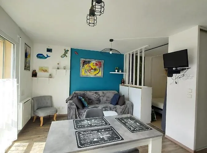 2 Personnes, Superbe Vue Montagne, Exposé Sud, Résidence Très Calme, Parking Appartement Luz-Saint-Sauveur