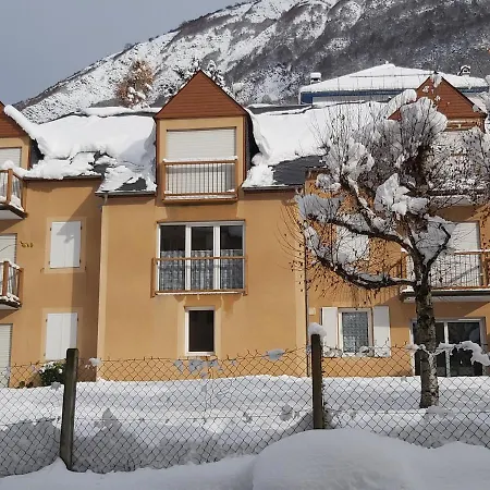 Apartmán 2pers, Superbe Vue Montagne, Expose Sud, Tres Calme, Parking, 5mns A Pied Du Centre Luz-Saint-Sauveur