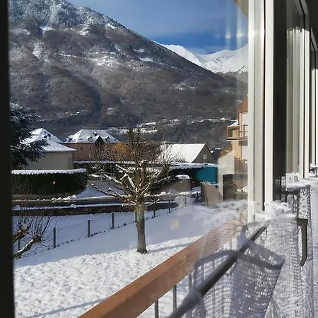 2pers, Superbe Vue Montagne, Expose Sud, Tres Calme, Parking, 5mns A Pied Du Centre Apartmán Luz-Saint-Sauveur