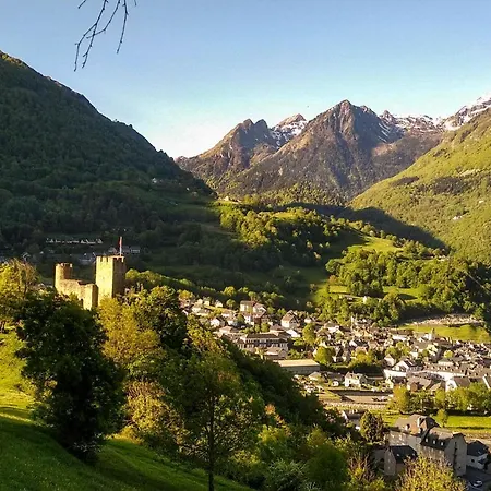 2pers, Superbe Vue Montagne, Expose Sud, Tres Calme, Parking, 5mns A Pied Du Centre Apartmán Luz-Saint-Sauveur