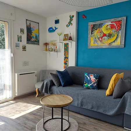 Apartmán 2pers, Superbe Vue Montagne, Expose Sud, Tres Calme, Parking, 5mns A Pied Du Centre *
