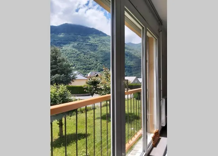 2pers, Superbe Vue Montagne, Expose Sud, Tres Calme, Parking, 5mns A Pied Du Centre