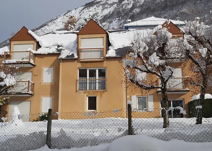 アパート 2pers, Superbe Vue Montagne, Expose Sud, Tres Calme, Parking, 5mns A Pied Du Centre リュス・サン・ソヴァール