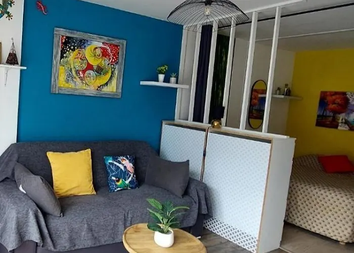 2pers, Superbe Vue Montagne, Expose Sud, Tres Calme, Parking, 5mns A Pied Du Centre アパート リュス・サン・ソヴァール